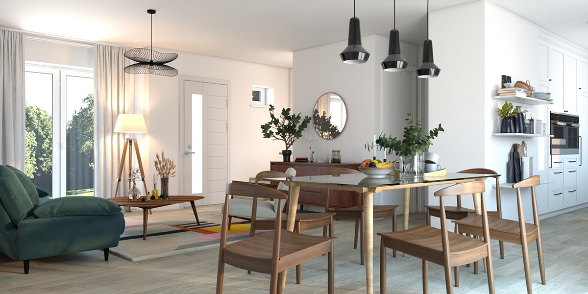 Un plan maison de plain-pied de 4 chambres : espace et personnalisation - Maisons France Confort