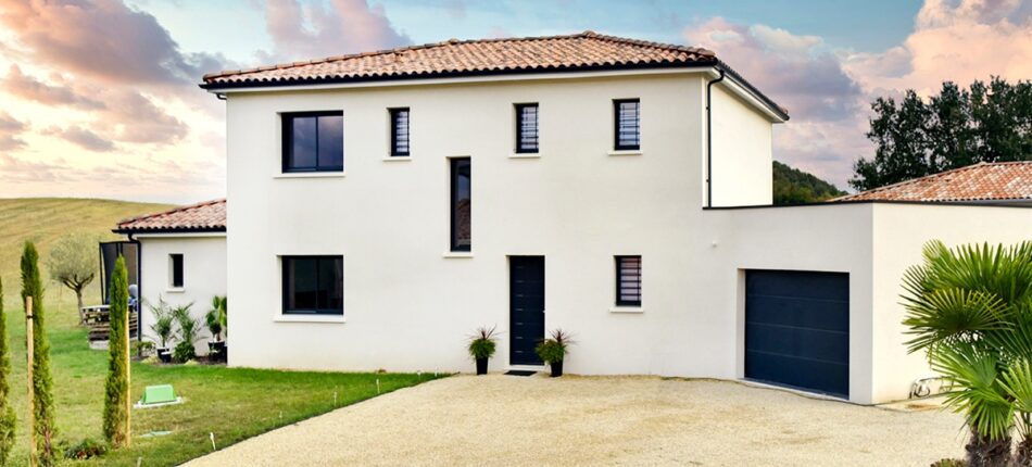 Grande maison contemporaine à étage de 157m² à d’Albi (81) 