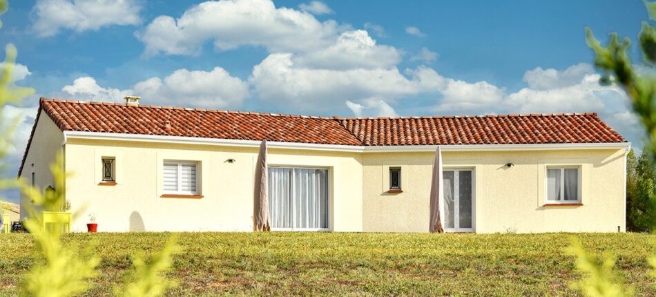 Maison neuve de plain-pied de 134 m² près de Vaissac (82). 