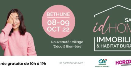 Salon IdHome de Béthune les 08 et 09 Octobre !