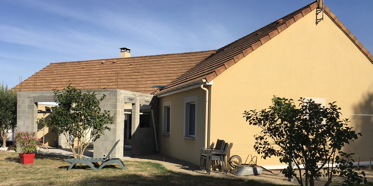 Maison avant travaux d'extension (72)