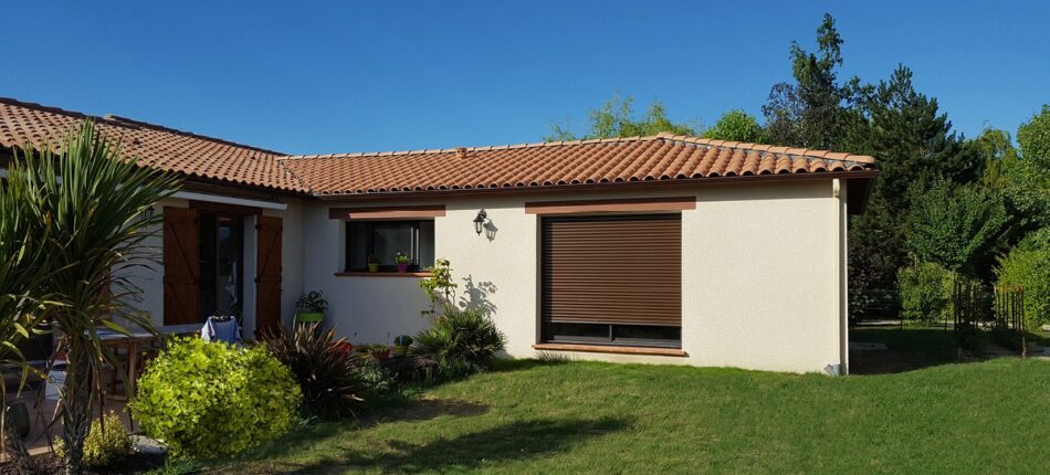 Extension d’une chambre parentale, d’un bureau et d’une salle de bains (31)  - Maison après travaux d'extension (31)