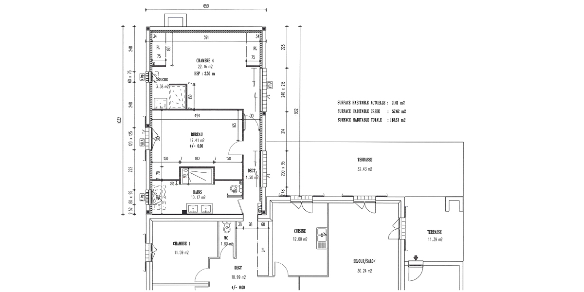 Plan des travaux d'extension (31)