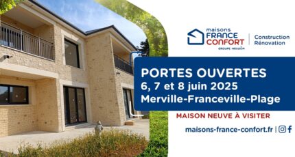 Venez visiter une maison les 6, 7 et 8 juin 2025 à Merville-Franceville-Plage !