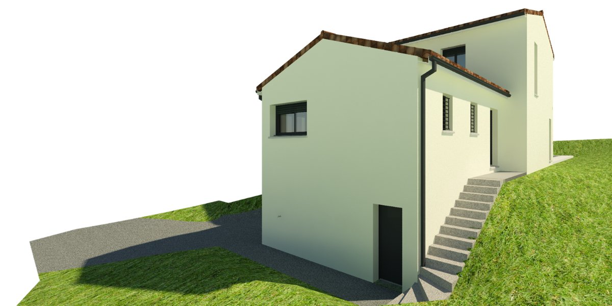 avant projet maison contemporaine puygouzon