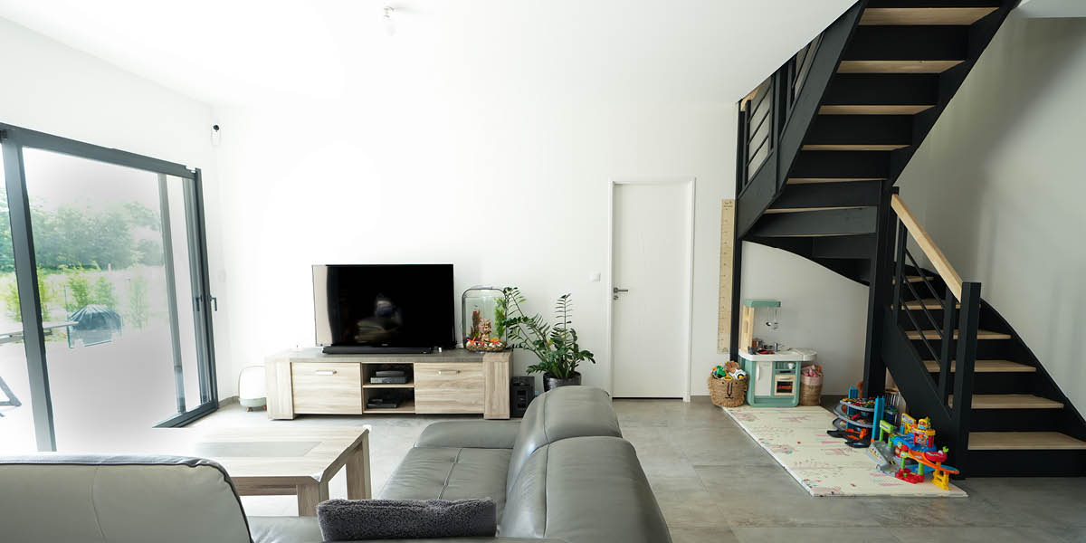 Maison moderne à étage près de Reims