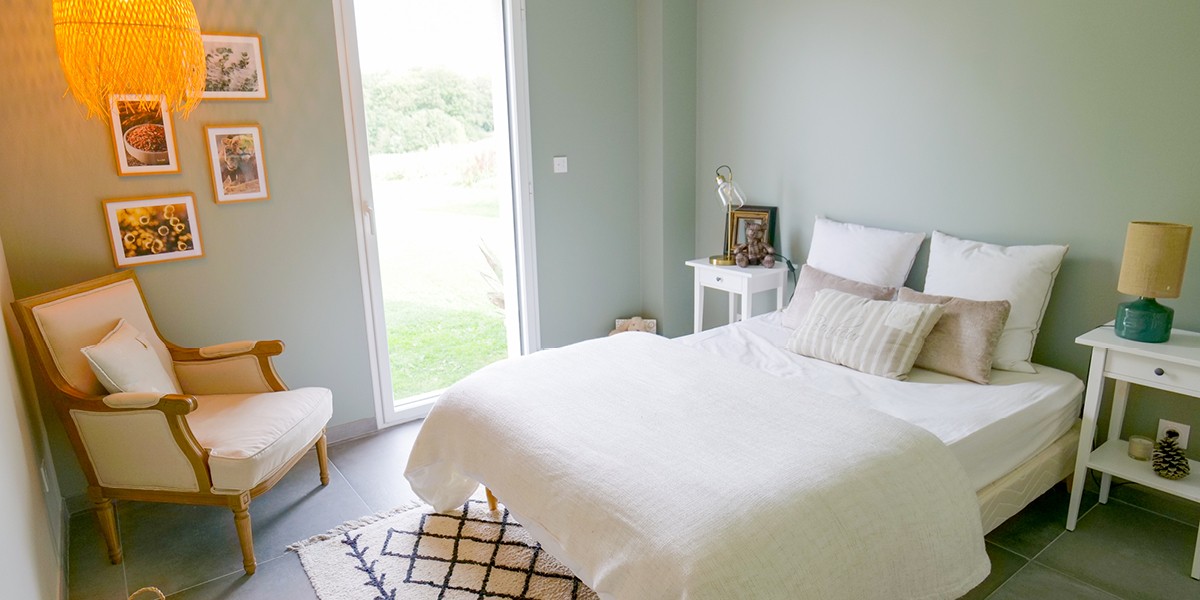 Chambre d'une construction personnalisée à Reuilly