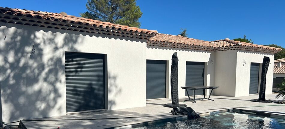 Une maison de plain-pied sur mesure à Draguignan (83)  - maison de plain-pied sur mesure à Draguignan