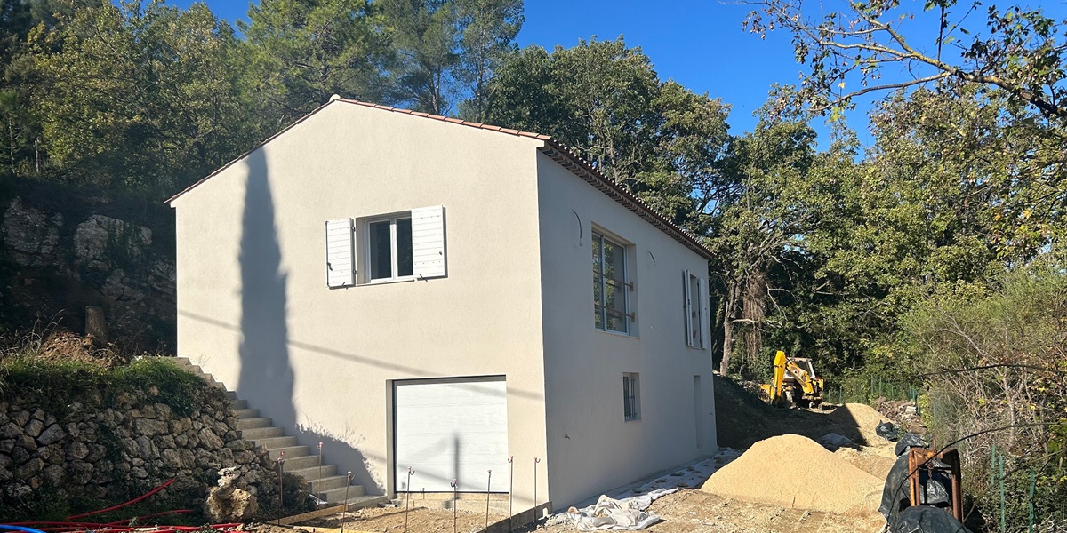 Plain-pied sur mesure à Figanières (83)