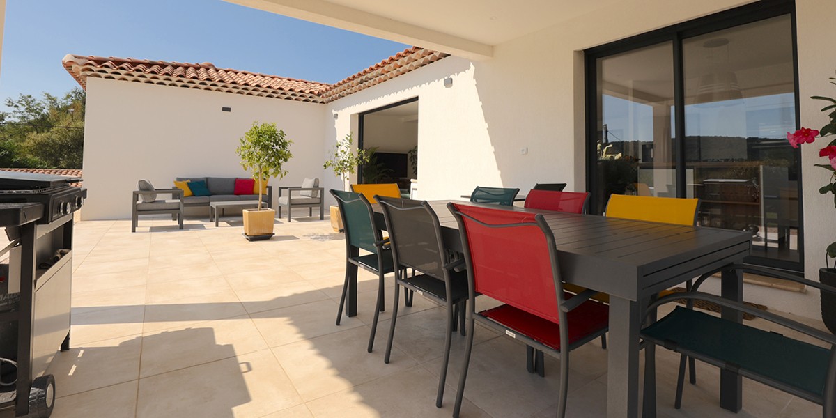 Terrasse / Plain-pied personnalisée de 122 m² à Salernes (83)