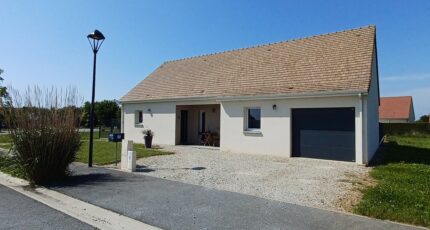 Vue rue plain-pied-3-chambres-garage