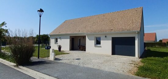 Vue rue plain-pied-3-chambres-garage