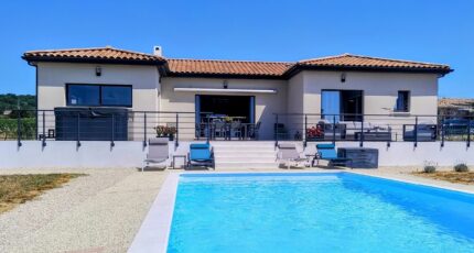 Plain pied en U de 132 m²