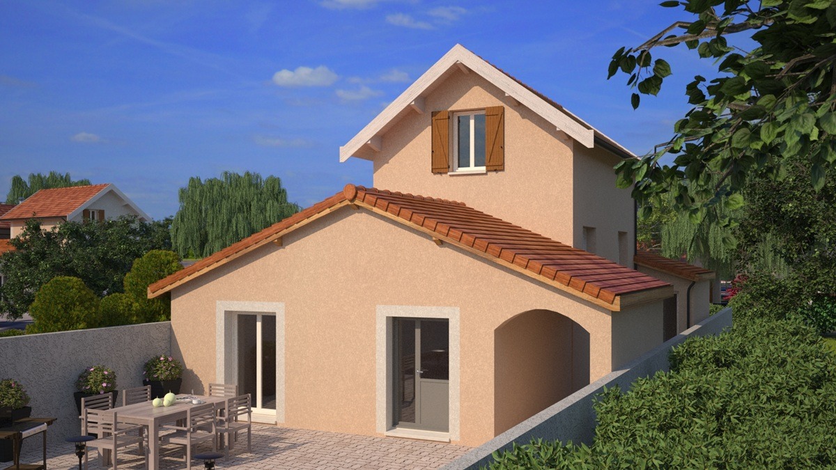 Rénovation globale et extension par Maisons France Confort d'une maison à Écully 69130.