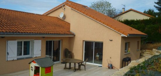 Rénovation globale et extension d’une maison à Frontenas (69) !