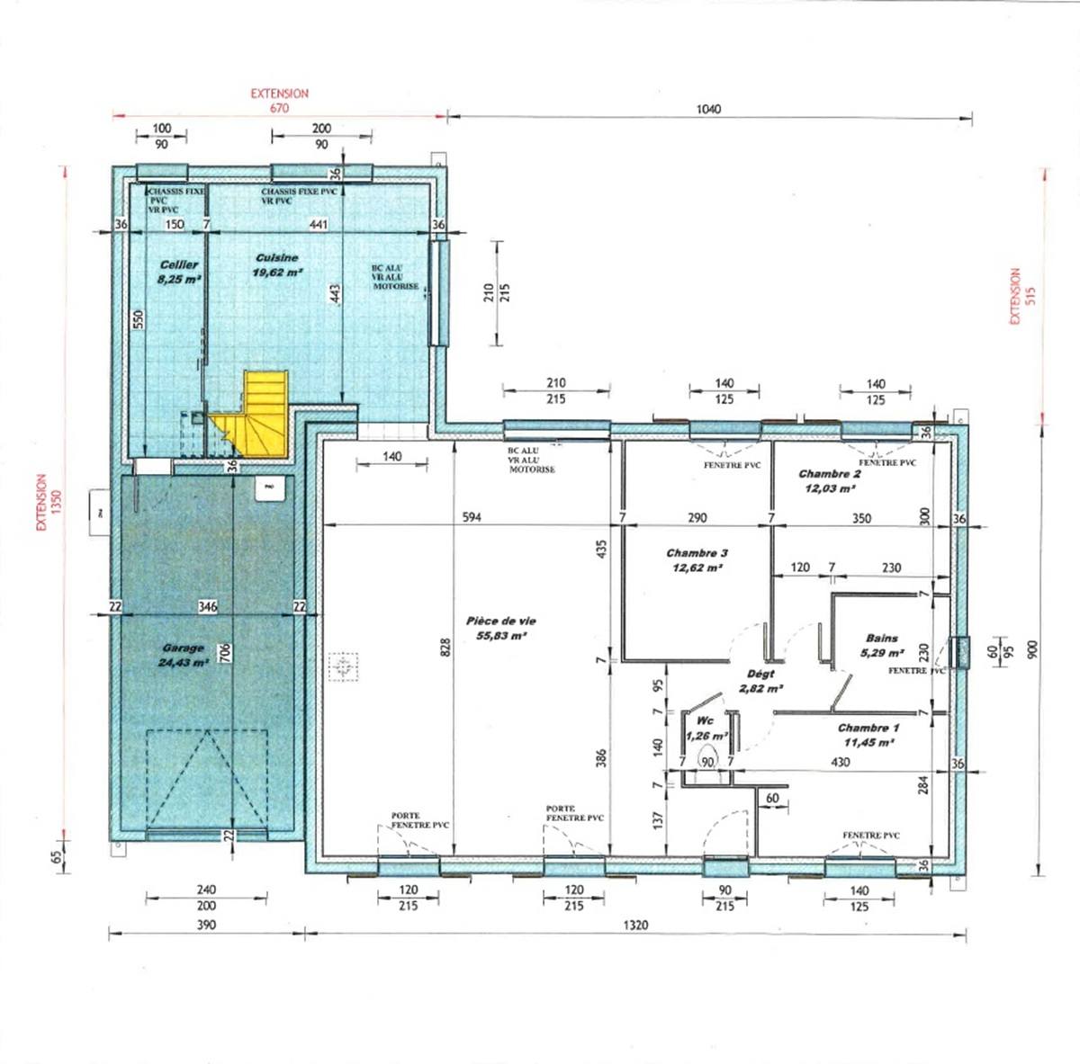 renovation extension frontenas 69 7 Rénovation globale et extension d'une maison par Maisons France Confort à Frontenas 69620
