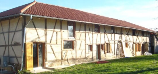 Rénovation d’une ferme Bressane à Jayat (01) !