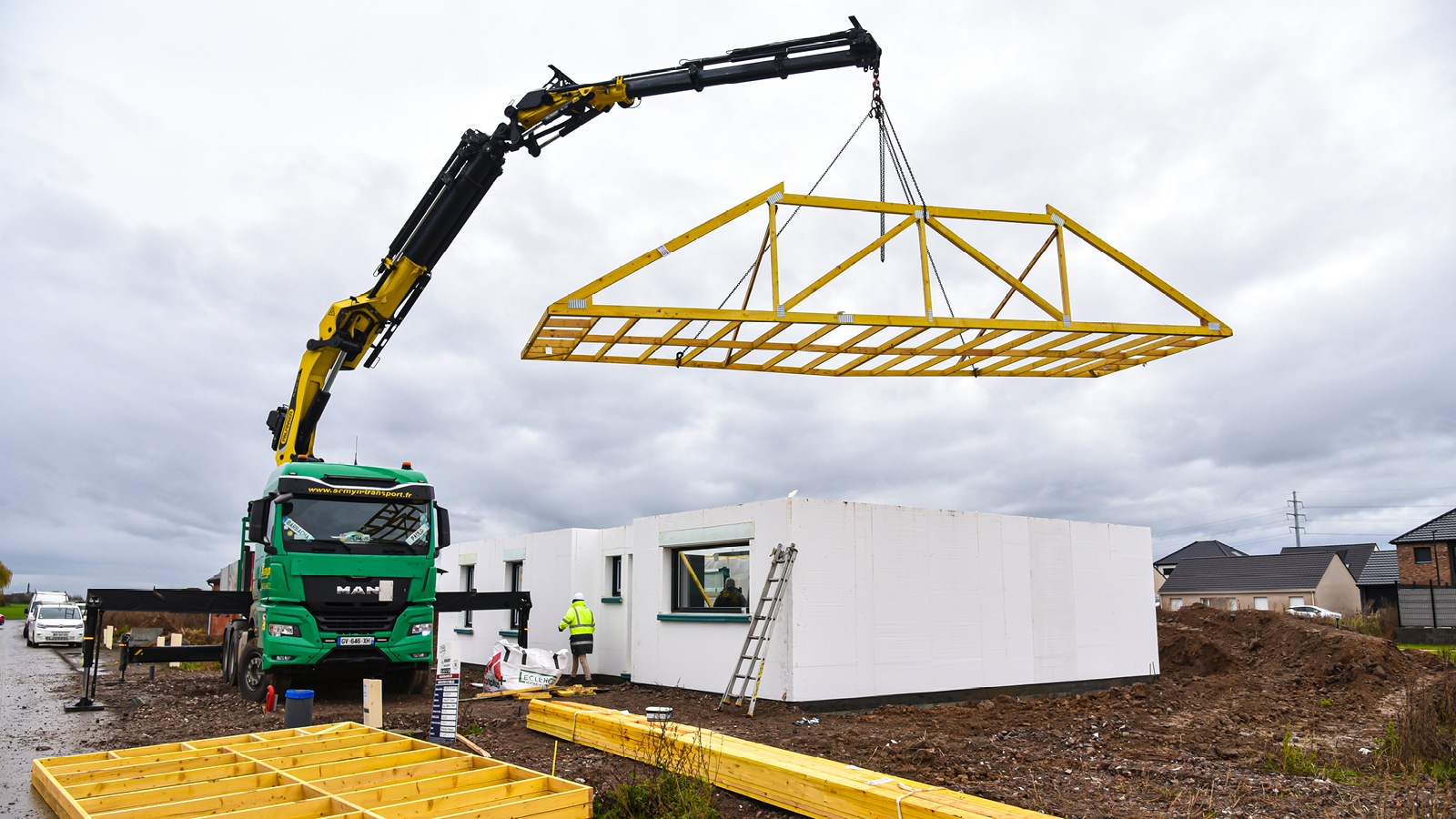 maison à ossature bois maisons france confort