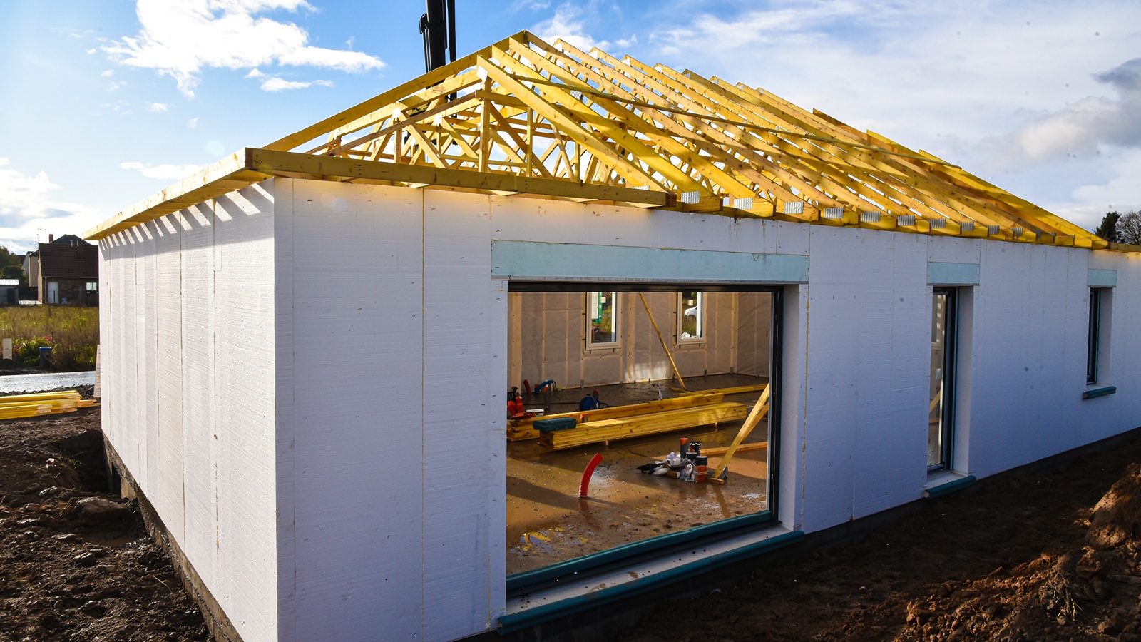 maison à ossature bois maisons france confort