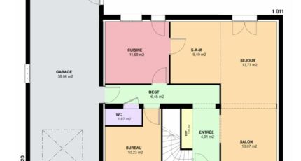 CARAT 3387-594420_plan-rez-de-chaussee.jpg - Maisons France Confort
