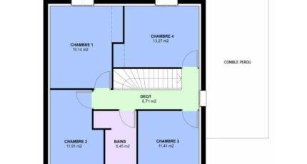 OPALE 3376-594387_plan-etage.jpg - Maisons France Confort