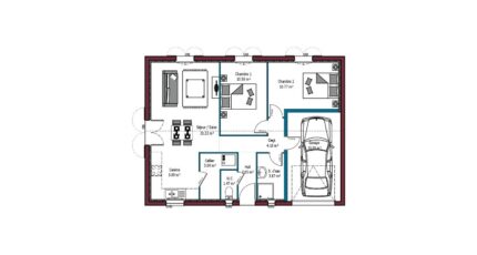 Littoral T3 2812-3980modele620181130ddyuQ.jpeg - Maisons France Confort