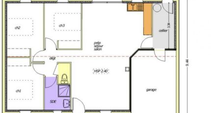 Avant-projet BENET - 79 m² - 3 chambres 2482-255351_open-plain-pied-3-chambres.jpg - Maisons France Confort