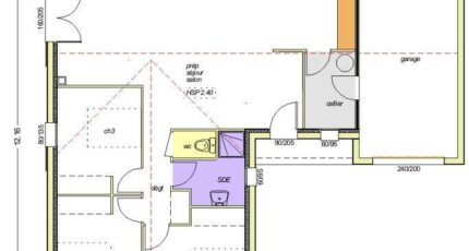 Avant-projet CLISSON - 90 m² - 3 chambres 2477-1906modele620150121LFptn.jpeg - Maisons France Confort