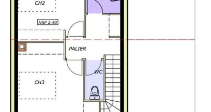 Avant-projet LA CHATAIGNERAIE - 91 m² - 3 chambres 3825-1906modele620140828OBU5w.jpeg - Maisons France Confort