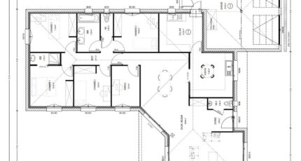 Avant-Projet FOUGERE - 140 m² - 4 chambres 3811-3430modele620140818GUyob.jpeg - Maisons France Confort