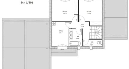 Avant-Projet LANDERONDE - 110 m² - 3 chambres 3804-3430modele720140818ipNgk.jpeg - Maisons France Confort