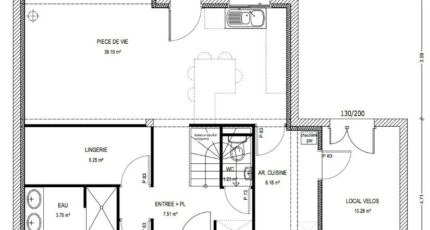 Avant-Projet CLOUZEAUX - 110 m² - 3 chambres 3803-3430modele620140818SPLaz.jpeg - Maisons France Confort