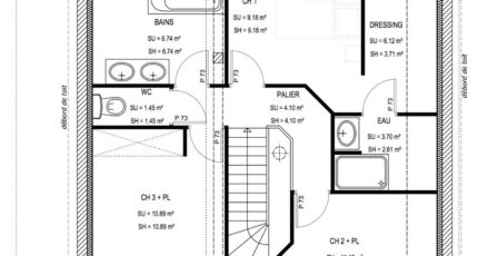 Avant-Projet GUERINIERE - 90 m2 - 3 chambres 3799-3430modele720140818zTzxi.jpeg - Maisons France Confort