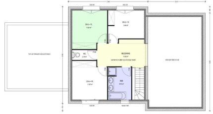 Avant-Projet HERBIERS - 140 m2 - 4 chambres 3798-3430modele720140818SaVSb.jpeg - Maisons France Confort