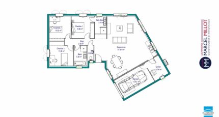 MAISON DE PLAIN PIED - 100 M 2 - HAUTE-VIENNE - VE 9072-3653modele620171026OFBc2.jpeg - Maisons France Confort