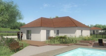 MAISON DE PLAIN PIED - 78 M 2 - CREUSE - LENA 4 8938-3653modele820171020bnTur.jpeg - Maisons France Confort