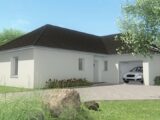 MAISON DE PLAIN PIED - 102 M2 - CORRÈZE, NORD DU LOT ET DORDOGNE - LANDA 5SP BIS 8918-3653modele720171019P5gc3.jpeg Maisons France Confort