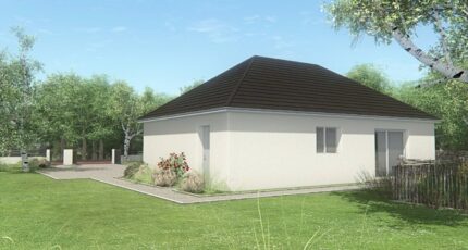 MAISON DE PLAIN PIED - 102 M2 - CORRÈZE, NORD DU LOT ET DORDOGNE - LANDA 5SP BIS 8918-3653modele820171019VH9vZ.jpeg - Maisons France Confort