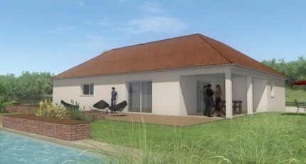 MAISON DE PLAIN PIED - 102 M2 - CREUSE - LANDA 5SP 8915-3653modele720171019lZiO2.jpeg - Maisons France Confort