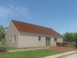 MAISON DE PLAIN PIED - 75 M2 - CREUSE - ACACIA 5 8772-3653modele720171010Leg2K.jpeg Maisons France Confort