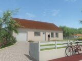 MAISON DE PLAIN PIED - 75 M2 - CREUSE - ACACIA 5 8772-3653modele820171010G4qTB.jpeg Maisons France Confort