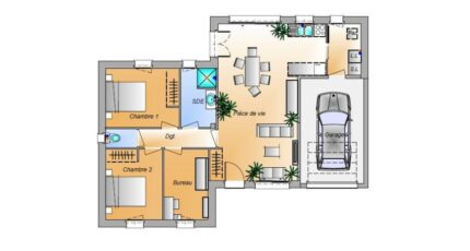 Avant projet Aubigny Les Clouzeaux 2 chambres + 1 16587-1906modele620181107nyzwu.jpeg - Maisons France Confort