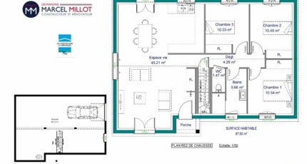 STERRIA - 22° - dpts 87/46/24 - maison sur sous-so 18670-3290modele820190128KXVVg.jpeg - Maisons France Confort