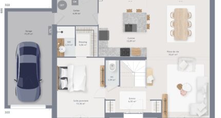 Actua 155 R+1 GA Brique 30070-4586modele8202006094X7qu.jpeg - Maisons France Confort