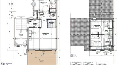 Vente maison 95 m² - 3 CH - Garage - Villa LES RULLAS Lot 3 31381-9811modele620250210JmiOl.jpeg - Maisons France Confort