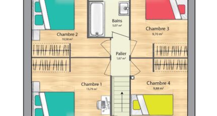 Saint-Vrain Maison neuve - 1216879-1795modele920200729TOJaT.jpeg Maisons France Confort