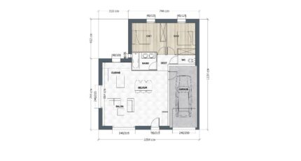 Galerne 1 FP RE20 33254-9630modele620211231nnOV3.jpeg - Maisons France Confort