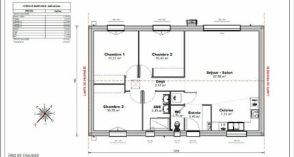 Maison 82m² - 3CH - 81BX220071 33284-9585modele8202202094vTpO.jpeg - Maisons France Confort