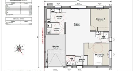 Maison 70m² - 2CH - Garage - 77BX220279 33347-9585modele820220228U13X7.jpeg - Maisons France Confort