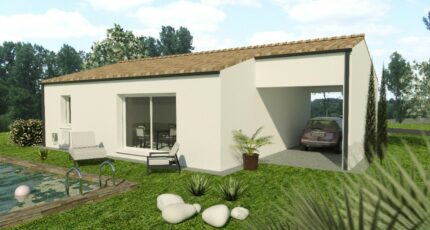 Maison 72m² - 2CH - Abri voiture - 81BX221375 34161-9585modele620220713SOVHT.jpeg - Maisons France Confort